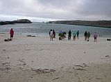 Galapagos 2-2-11 Santa Fe Beach We completed the 800m circular trail back to the beach at Santa Fe.